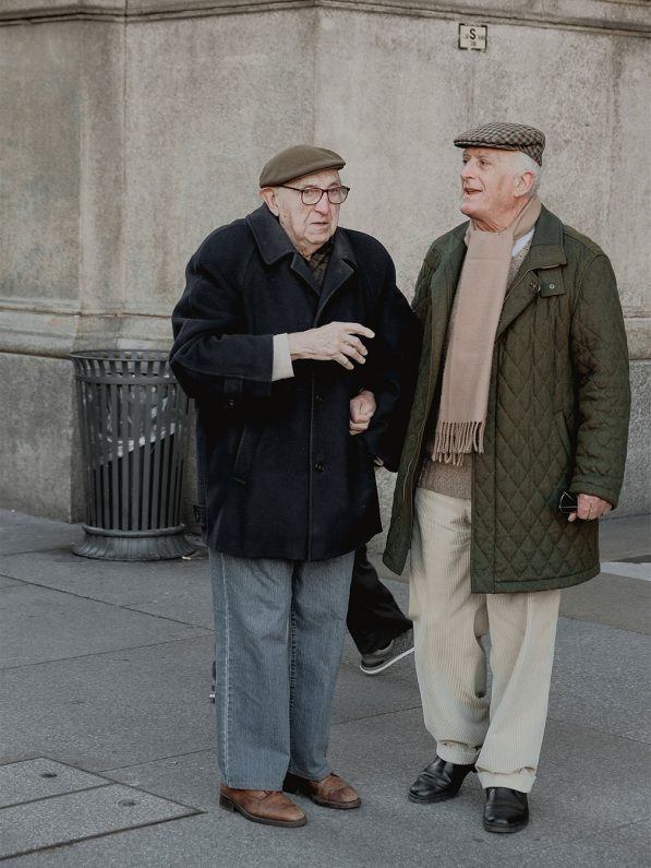 Old men discussion