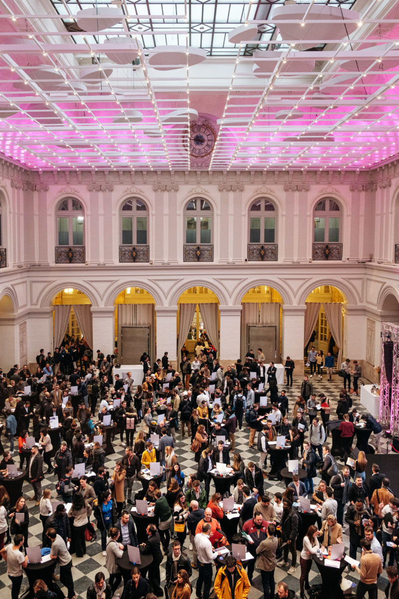 French Tech Day 2019, salle vu d'en haut