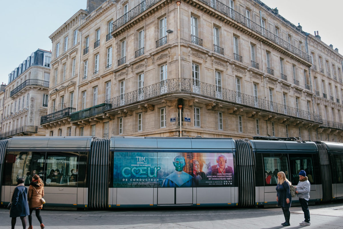 Bordeaux tram Coeur de Conducteur