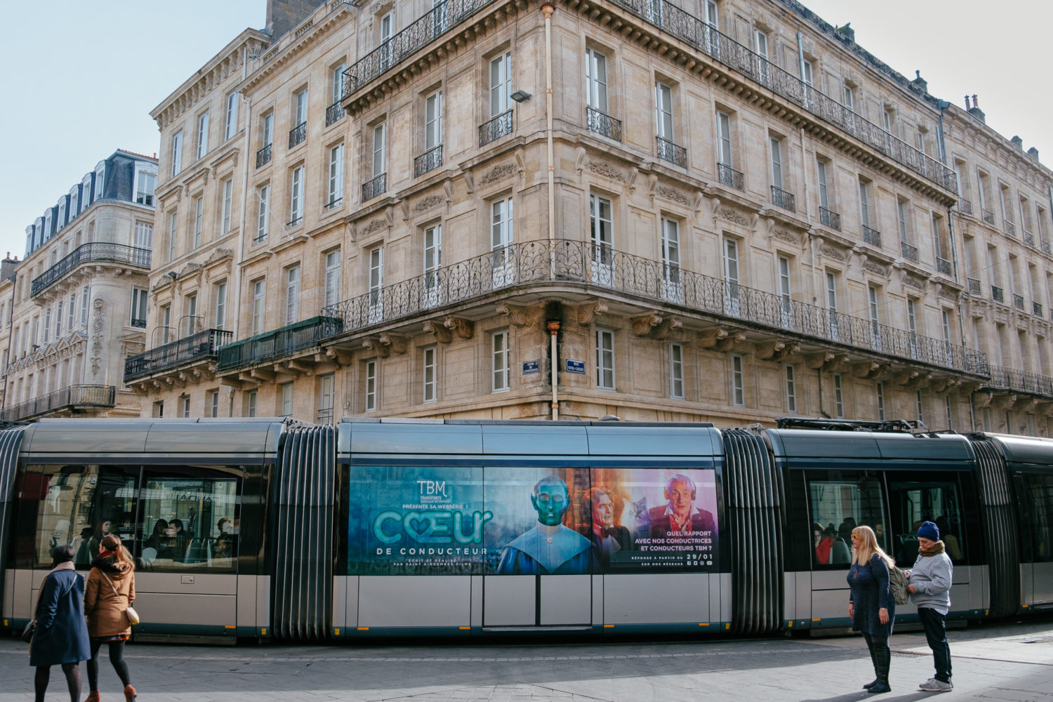 Bordeaux tram Coeur de Conducteur